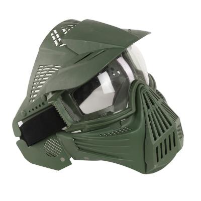 China High Quality MAS Tactical Protective Paintball Military Tactical Sports Fight Protective Face Mask For Outdoor Game for sale