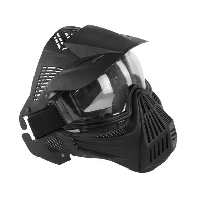 China Wholesale Airsoft Military Tactical Paintball Full Face Protective Full Face Protective Plastic Head Protective Mask for sale