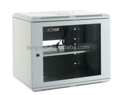 China Aluminum Profile Frame 9u Network Server Cabinet / Network Rack Cabinet for sale