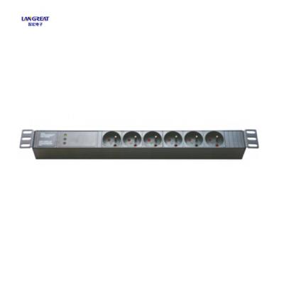 China 1u 19 Inch Australia Rack PDU 8 Way LE-P28 for sale