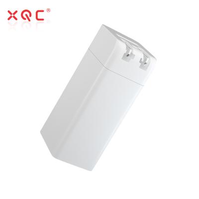 China Fast Charger GaN 65W 2 Ports 1C1A Palladium PPS 3.0 USB C iPhone Fast Wall Mounted Charger for sale