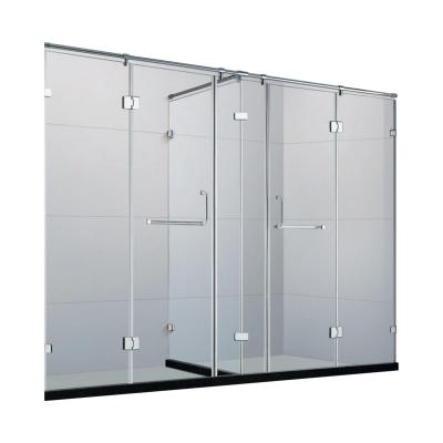 China Modern OEM S6090T 2022 customized tempered glass sliding door shower cubicles enclosure enclosure tempered glass for shower room bathroom for sale