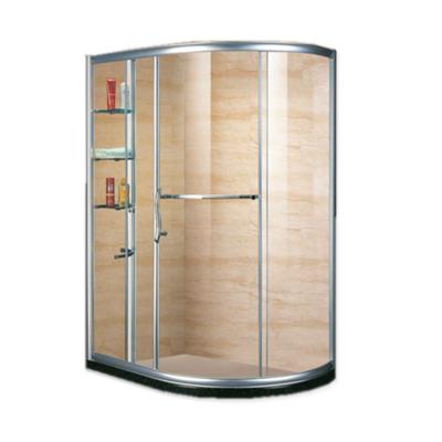 China New OEM S6033 2022 Modern Sliding Door Tempered Glass Bathroom Sliding Door Bath Shower Cubicle Enclosure Customized Cabin In Foshan for sale