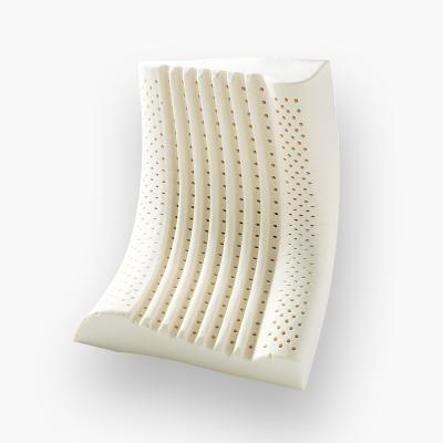 China Wholesale Ergonomic Organic Contour 100 Natural Latex Foam Pillow Anti-Static For Neck Pain for sale