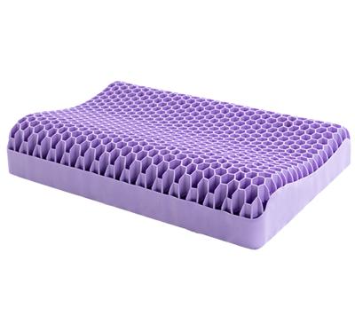 China Anti-static High Quality Black Band High Elasticity Technology Gel Cooling Pillow for sale