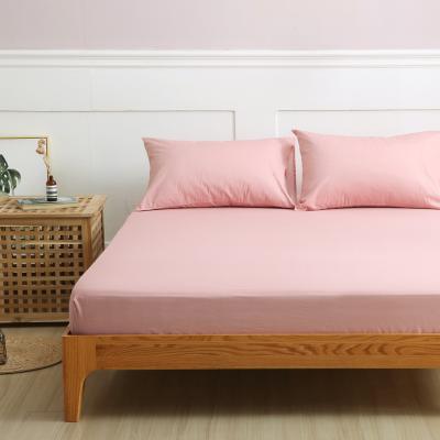 China Simply Most Popular Comfortable 100% Cotton Fitted Sheet Sheets for Home and Hotel for sale