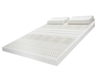 China Hot Sale Latex Mattress Massage Zone Queen Size Breathable Natural Mattress Foldable for sale