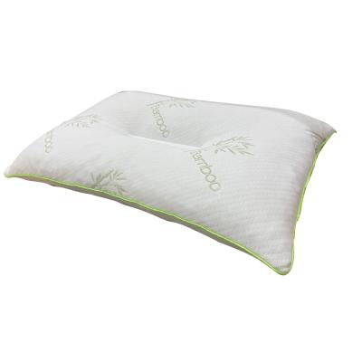 China 100 Thailand anti-static natural latex filling pillow and latex shredded pillow with bamboo cover for sleep for sale