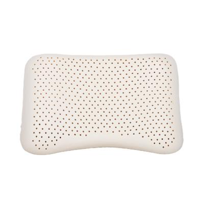 China Wholesale Ergonomic Cutout Natural Organic Latex Foam Pillow Anti-Static For Women Beauty for sale