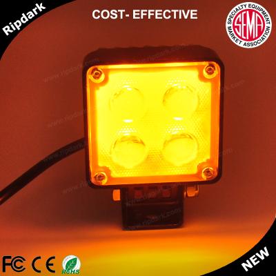 China Polycarbonate 12/24v IP68 4wd accessories spot/flood beam 20W auto led work lamp 20W ip68 led work lights for sale