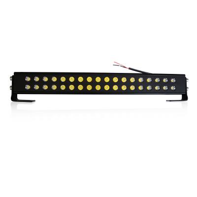 China CNC'd 6063 Yellow White Slim Aluminum 4x4 Offroad Led Light Bar Led Light Bar For Truck ATV Utv for sale