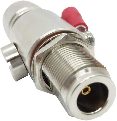 China UHF type female to female on both side coaxial RF coaxial connector surge protection surge arrester XRS-008 for sale