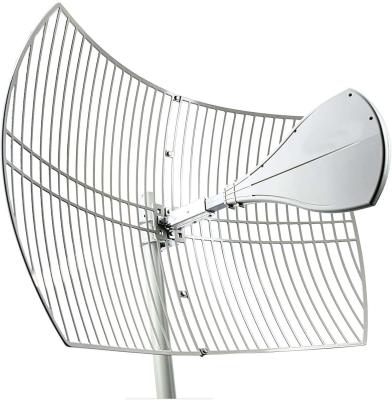 China ABS 3G 4G LTE Grid Satellite Dish Antenna High Gain Outdoor 698-2700MHz Antenna For 4g Antenna for sale