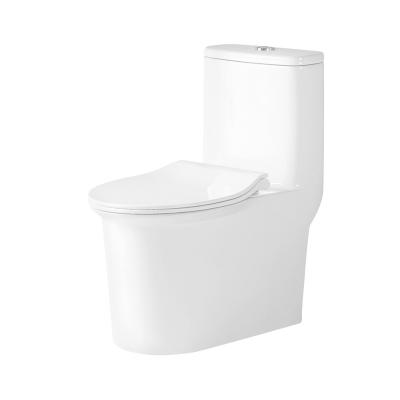 China Dual-Flush Quality Assured Bathroom Design European Toilet Seat Ceramic One Piece CE S-trap Toilet Bowl for sale