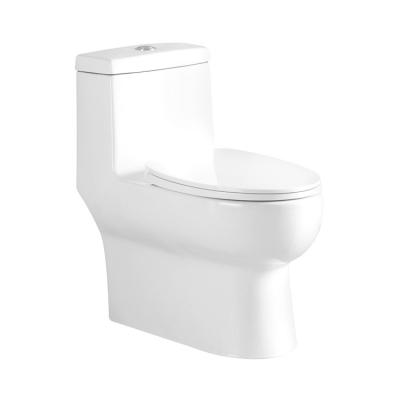 China Automatic Operation Hot Selling Ceramic Wc Toilet One Piece S-trap Nightstool CE Deodorant Toilet Bowl for sale