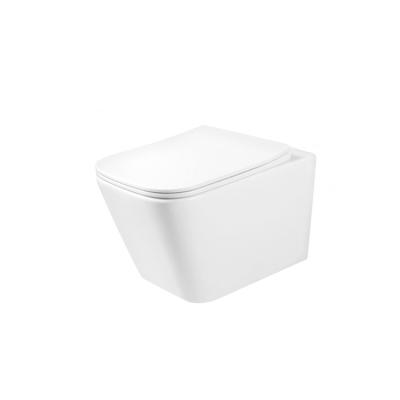 China Dual-Flush Hot Selling Toilet Bowl Pail Flush Bathroom Wall-hung Toilet CUPC Modern S Trap Toilet Bowl for sale