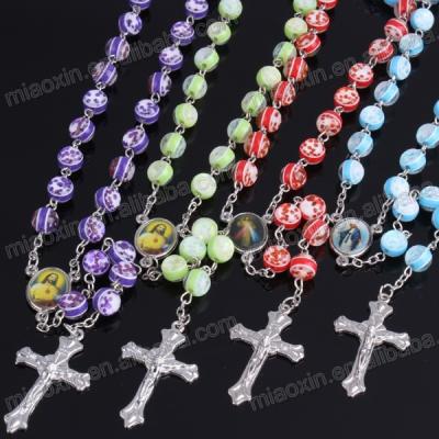 China Religious Religious Resin Wedding Rosary Beads for sale