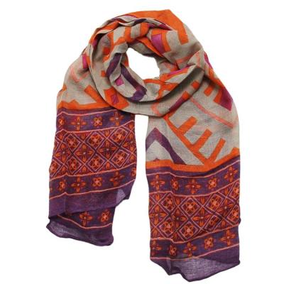 China Soft Canvas Viscous Scarf Bohemian Scarf for sale