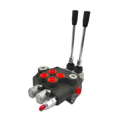 China Iron Hydraulic Directional Control Valves 2P80 Manual Operated Directional Valve OEM & ODM for sale