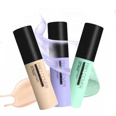 China Brighten Color Concealer Facial Cream Private Label Waterproof Liquid Makeup Foundation for sale