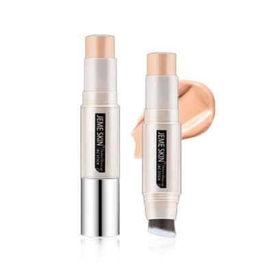 China Brighten Full Coverage Foundation Stick Waterproof Matte Concealer Rotating Velvet for sale