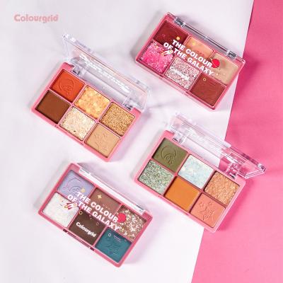 China Cheapest Custom Color Pink Eyeshadow Waterproof Pigments Private Label Cosmetic In Low Price for sale