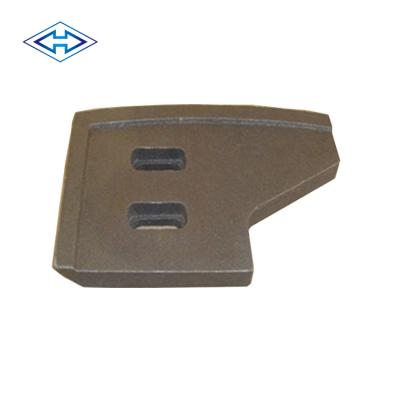 China Material of Construction Shops Wear Resistant ASTM Cast Iron Mixing Pieces Teka Pan Mixer Liners for sale