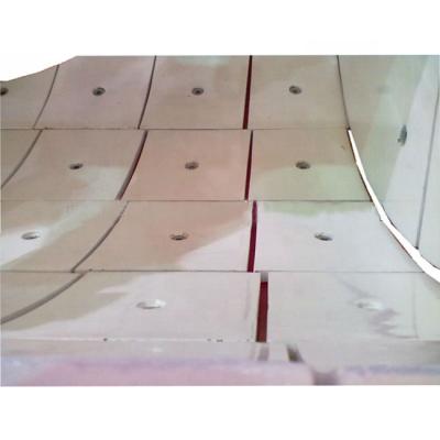 China Machinery Repair Shops Sicoma Concrete Mixer Spare Parts Front Tile Lining for sale