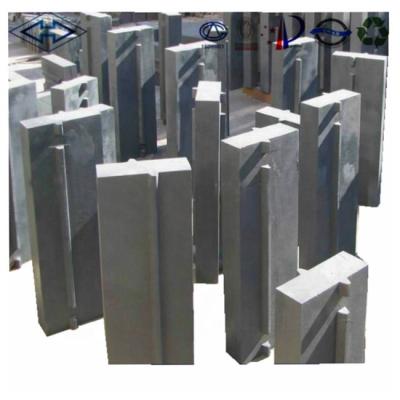 China Building Material Shops High Manganese Steel Impact Stone Crusher Machine Spare Parts for sale