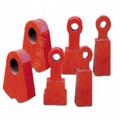 China High Durability High Manganese Steel Grinder Hammer Belle Cement Mixer Spare Parts for sale