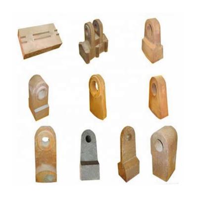 China Building Material Shops Hammer Head Hammer Mill Crusher Wear-Resisting Wear Parts for sale