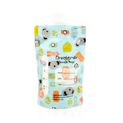 China Barrier wholesale plastic custom 120ml bpa free breast milk storage bag for sale