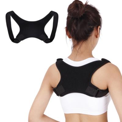 China Breathable.posture Corrector Sale Straight Belt Anti Hunchback Orthosis Posture Belt Orthosis Belt Hot Adjustable Adult Back Open Shoulder Belt for sale