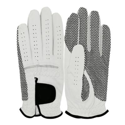 China Selling feel golf soft comfortable warm sheepskin gloves wear-resistant and breathable anti slip can be customized logo for sale