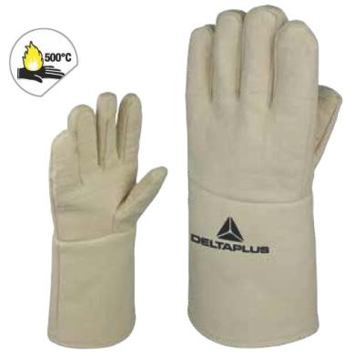 China Thermal Grade Delta Glass Safety Hand Safety Gloves Resistance Wear Safety Welding Working Gloves for sale