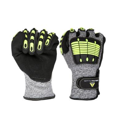 China Durable Cheap Price Guaranteed Quality Work Gloves Palm Fit Hand Gloves Anti-smash Safety Gloves for sale