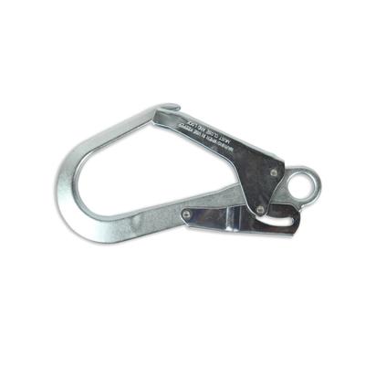 China Set of 2 automatic hooks lock in galvanized steel. DELTA High Quality Durable Using Various D Shape Carabiner Automatic Lock Self Locking Hook for sale