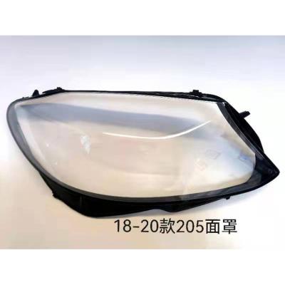 China Car Front Headlight Glass Lens Cover good quality car part head lamp price good for 18-20 205 style for sale