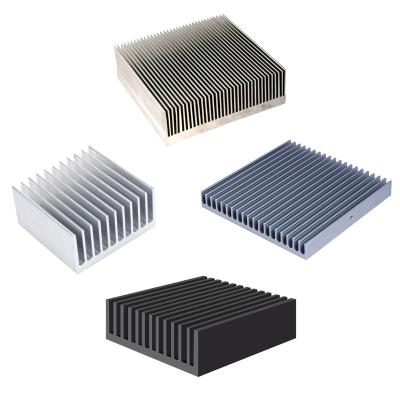 China Heat Sink High Finish Appearance Large Amplifier 6061 6063 Aluminum Extruded Profile Heat Sink for sale