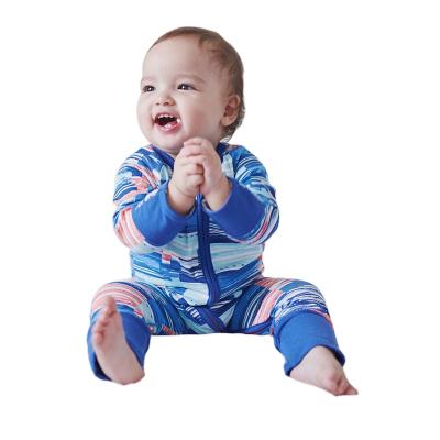 China Spring/Autumn Cute Infant Home Overalls Cotton Fashion Baby Cotton Printing Crawling Clothing for sale