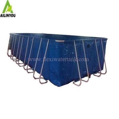 China Customized PVC Swimming Pool Folding Swimming Pool Cover  Suppliers for Above Ground Pools for sale