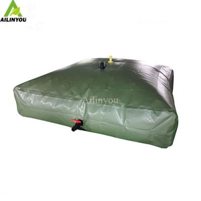 China Factory Price Soft 1000L 2000L 3000L 5000L Collapsible PVC Pillow Flexible Rain Water Tank For Garden en venta