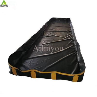 China Ailinyou  Custom-made Foam Spill Berm Chemical Containment PVC Spill Berm for sale