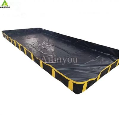 China Reliable and high quality Oil Spill Containment Berms Custom-made Flexible Liquid Spill Containment Berms for sale