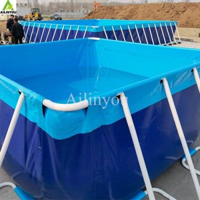 China High Quality Mobile Swimming Pool Prefabricated Metal Frame Swimming pool for sale