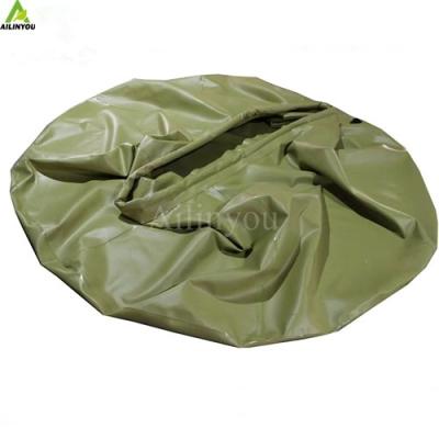 China 100% Waterproof flexible Pond with upper flotatiom self-Supporting firefighting water storage tank for sale