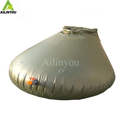 China Chongqing Ailinyou Venta caliente PVC portátil Cubo de almacenamiento de agua de 2000 litros Cubo de almacenamiento de agua de 2000 litros en venta