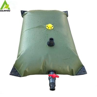 China Factory Hot sale portable liquid water storage bladder tank flexible PVC 500 Lliter water bag en venta