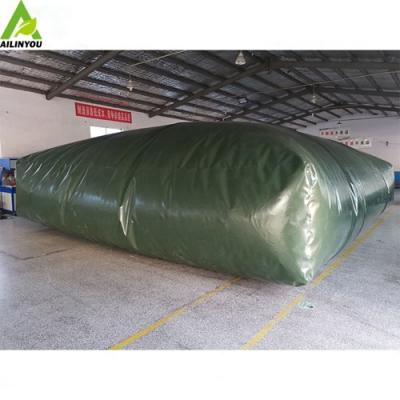 China Collapsible Pillow Water Tank With Support 10000 Liters Water Storage Tank For Agriculture Irrigation for sale