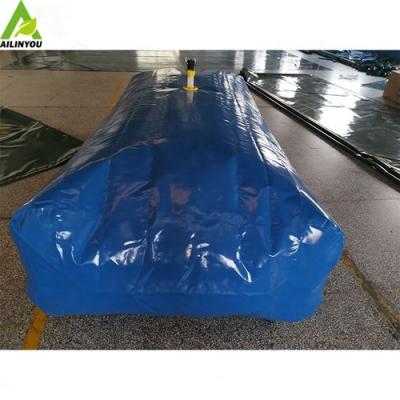 China Factory Wholesale Flexible 5000 L Rainwater Water Bladder Tank PVC Pillow Agriculture Water Tank for sale